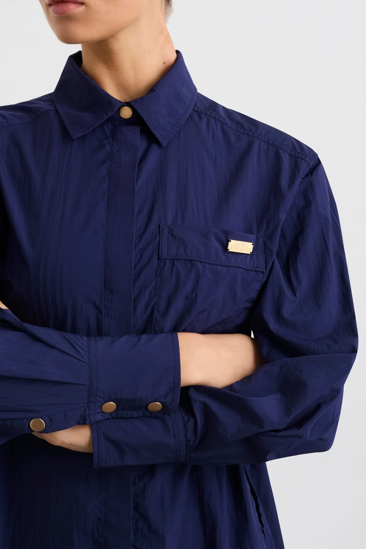 side_split_windbreaker_shirt__3-3.webp Store Aje ATHLETICA Side Split Windbreaker Shirt 406 Navy