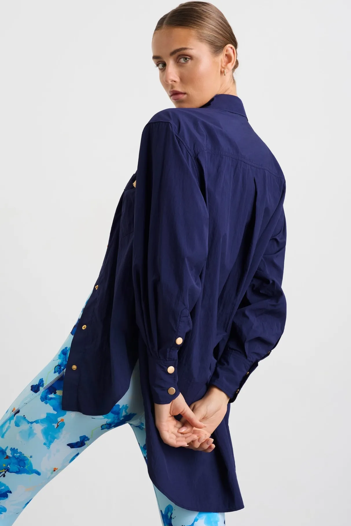 side_split_windbreaker_shirt__4-3.webp Store Aje ATHLETICA Side Split Windbreaker Shirt 406 Navy