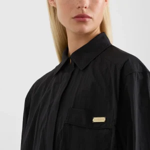 Online Aje ATHLETICA Side Split Windbreaker Shirt 406 Black