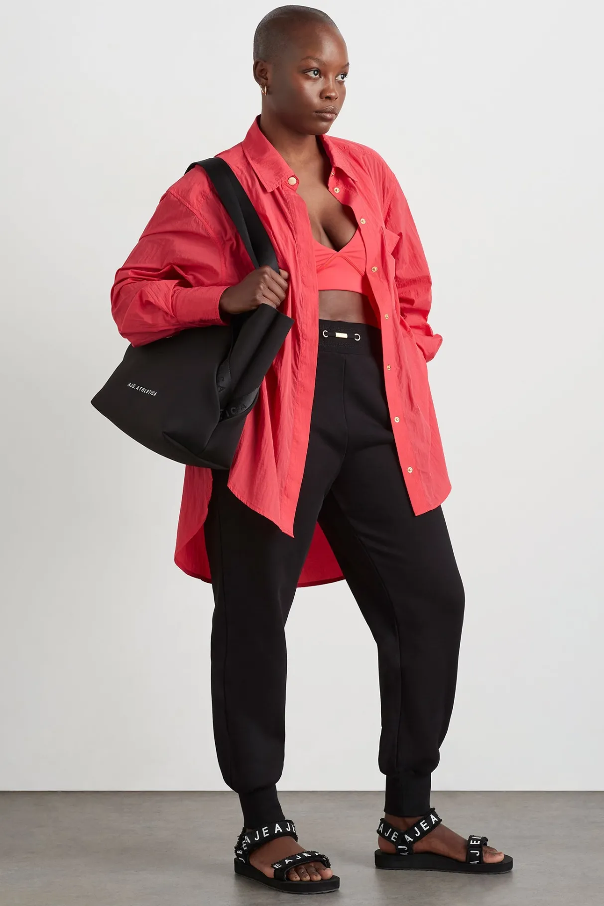 side_split_windbreaker_shirt__7-2.webp Online Aje ATHLETICA Side Split Windbreaker Shirt 406 Watermelon Pink