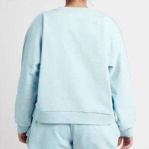 Online Aje ATHLETICA Signature Embossed Logo Crew Jumper 401 Ice Blue