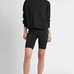 Sale Aje ATHLETICA Signature Embossed Logo Crew Jumper 401 Black