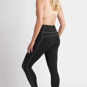 Sale Aje ATHLETICA Signature Logo Full Length Legging 201 Black-Sand