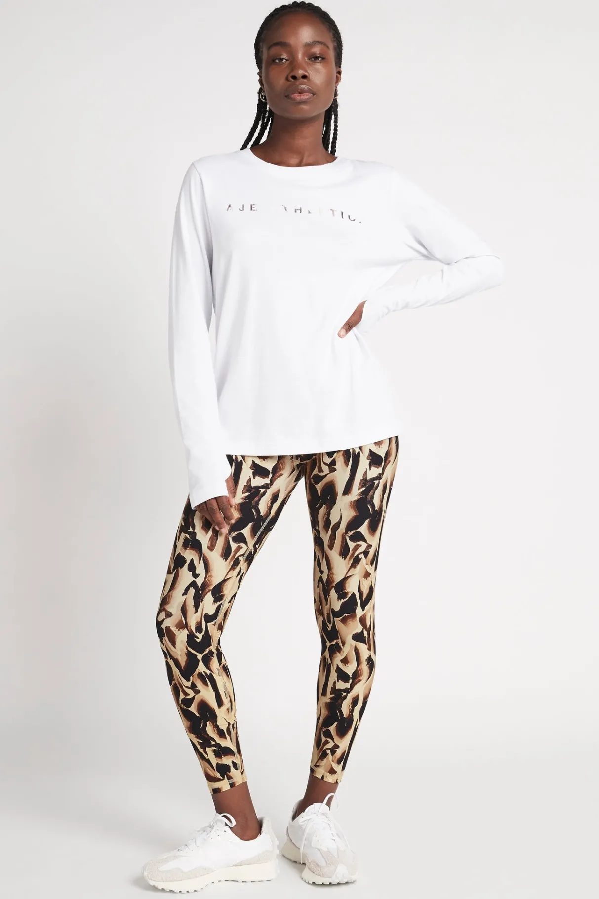 signature_logo_long_sleeve_tshirt__4-1.webp Hot Aje ATHLETICA Signature Logo Long Sleeve T-Shirt 127 White/Marble