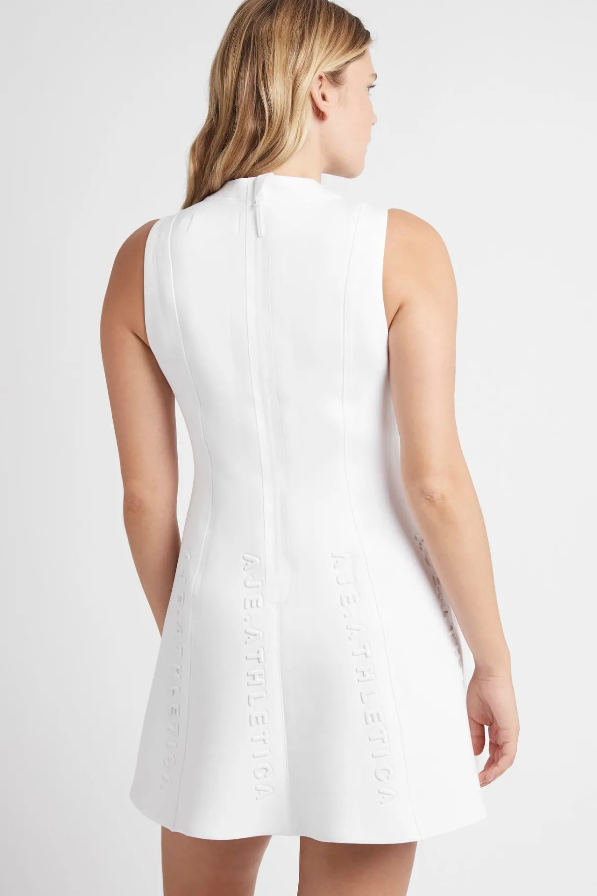 signature_logo_spacer_knit_mini_dress__9.webp Cheap Aje ATHLETICA Signature Logo Spacer Knit Mini Dress 802 White