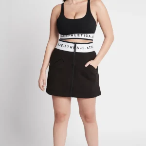Fashion Aje ATHLETICA Signature Logo Sports Bra 313 Black/White