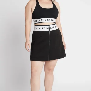 Fashion Aje ATHLETICA Signature Logo Sports Bra 313 Black/White