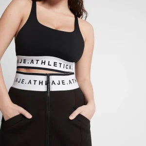 Fashion Aje ATHLETICA Signature Logo Sports Bra 313 Black/White