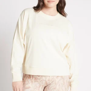 Discount Aje ATHLETICA Signature Logo Sweatshirt 122 Light Ivory