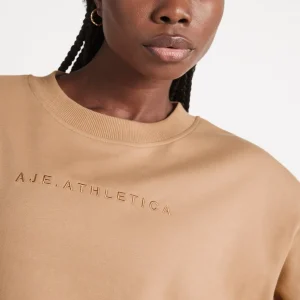 Online Aje ATHLETICA Signature Logo Sweatshirt 122 Beige