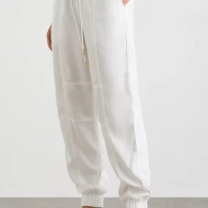 Clearance Aje ATHLETICA Signature Logo Trackpants 502 White