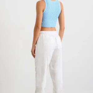 Clearance Aje ATHLETICA Signature Logo Trackpants 502 White
