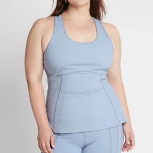 Discount Aje ATHLETICA Signature Logo Training Tank 115 Steel Blue/White