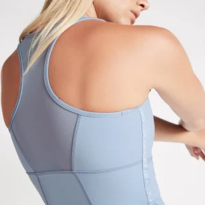 Discount Aje ATHLETICA Signature Logo Training Tank 115 Steel Blue/White