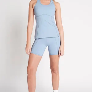 Discount Aje ATHLETICA Signature Logo Training Tank 115 Steel Blue/White