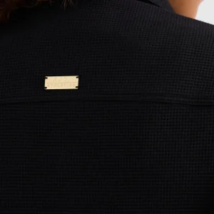 Online Aje ATHLETICA Sleeveless Waffle Jacket 785 Black