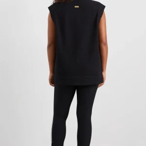 Online Aje ATHLETICA Sleeveless Waffle Jacket 785 Black