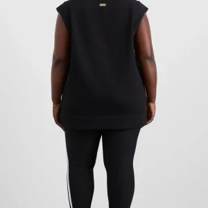 Online Aje ATHLETICA Sleeveless Waffle Jacket 785 Black