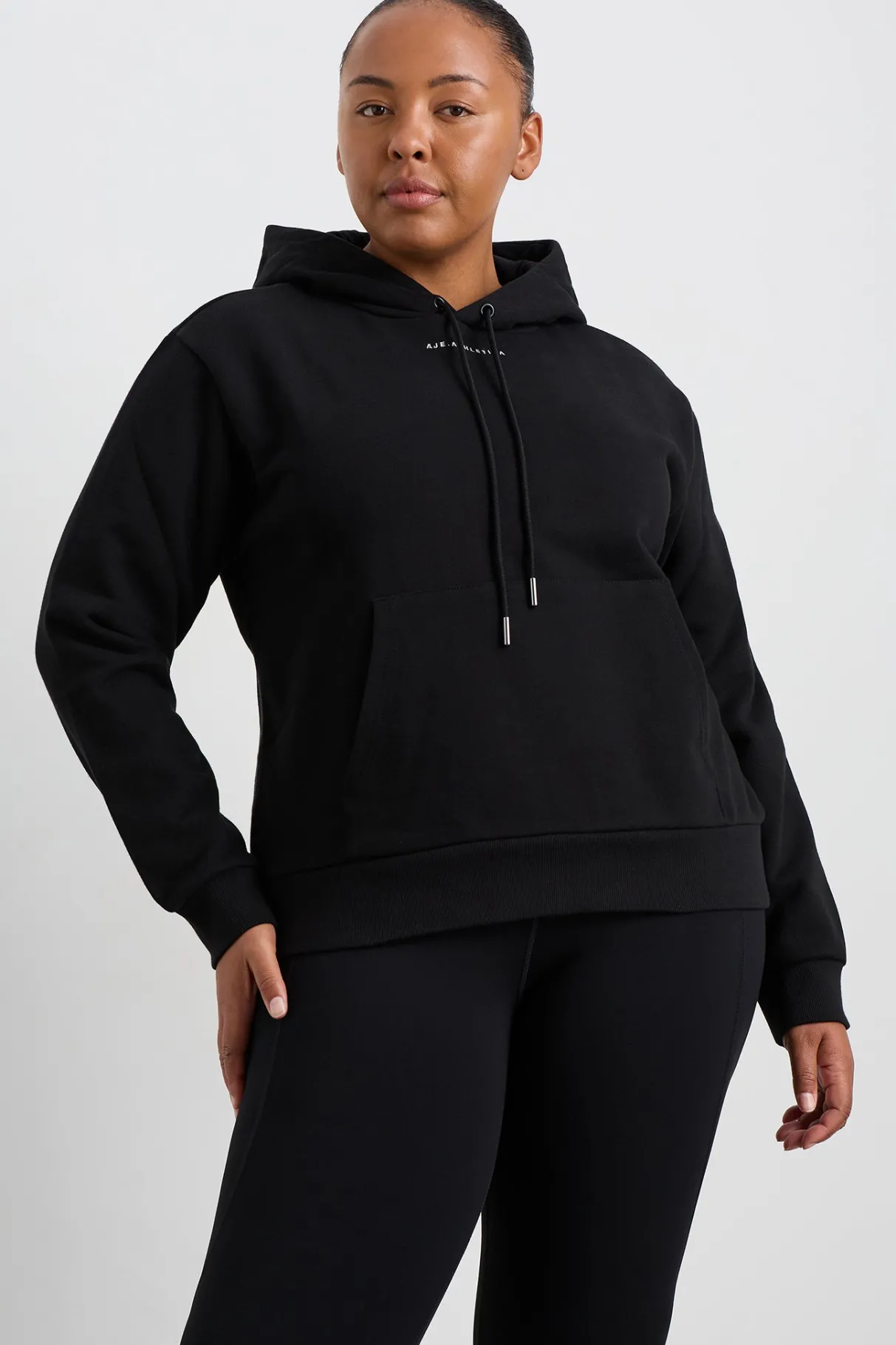 slim_fit_hoodie__10.webp Fashion Aje ATHLETICA Slim Fit Hoodie 709 Black