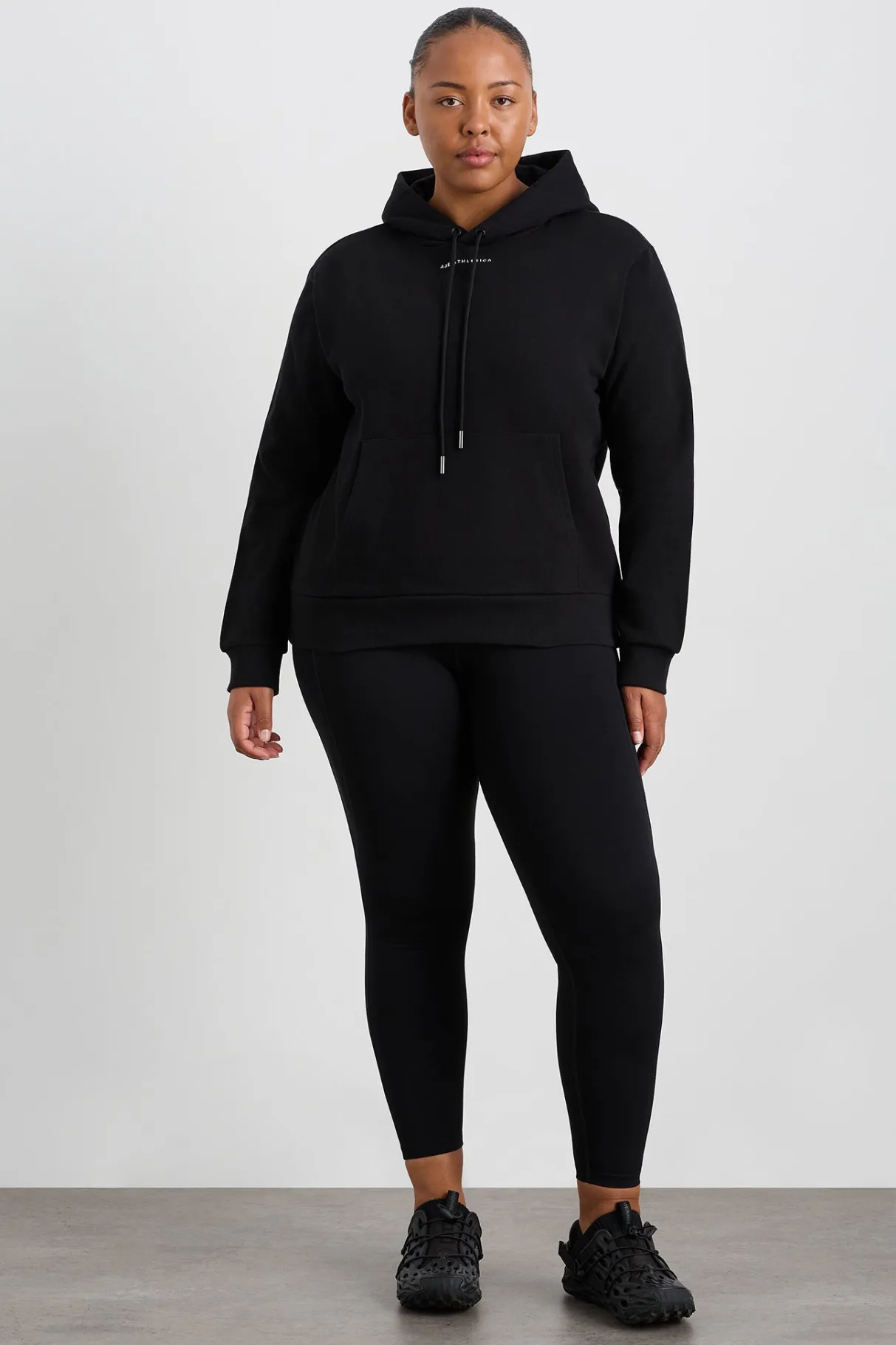slim_fit_hoodie__11.webp Fashion Aje ATHLETICA Slim Fit Hoodie 709 Black