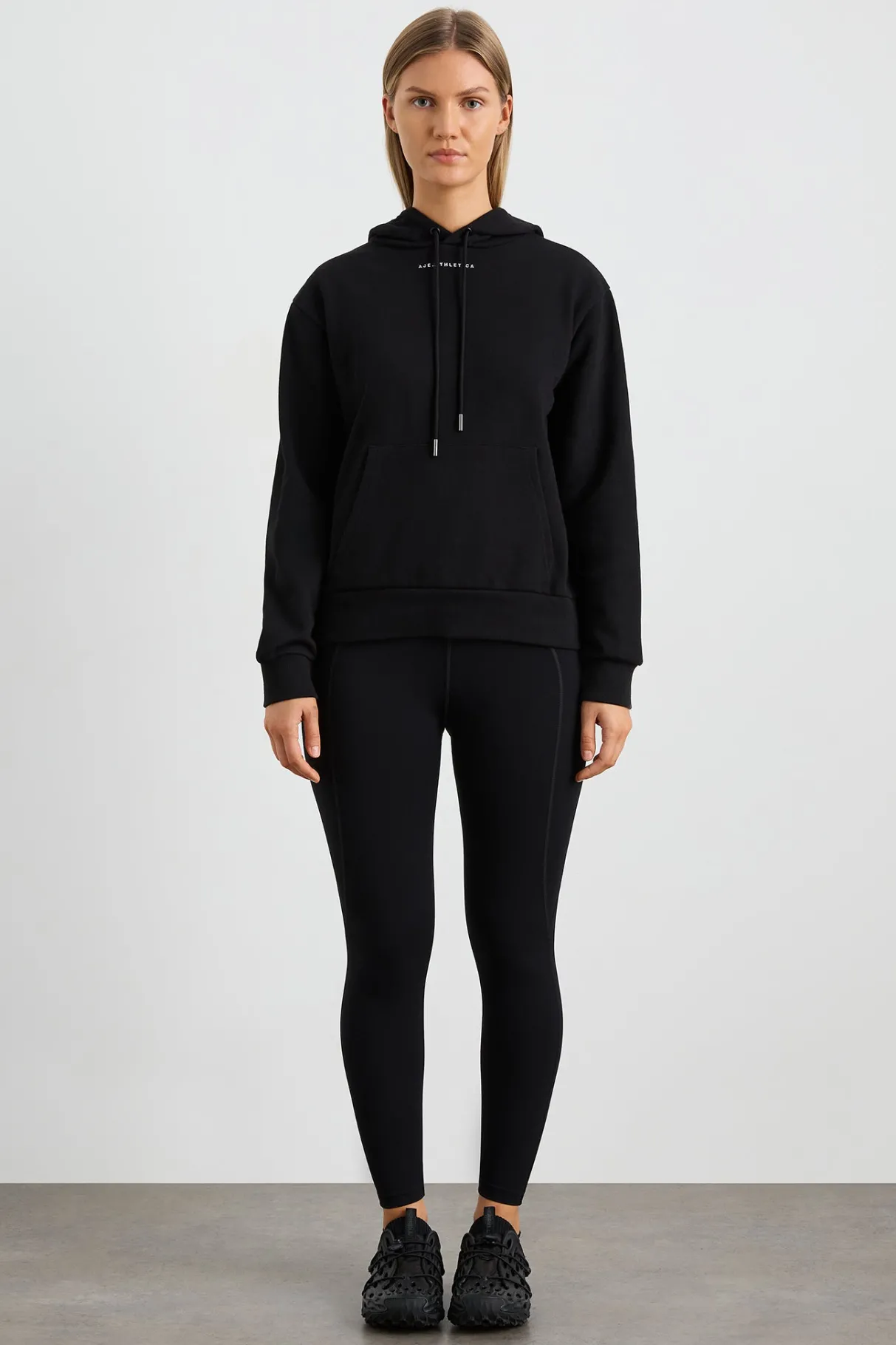 slim_fit_hoodie__2.webp Fashion Aje ATHLETICA Slim Fit Hoodie 709 Black