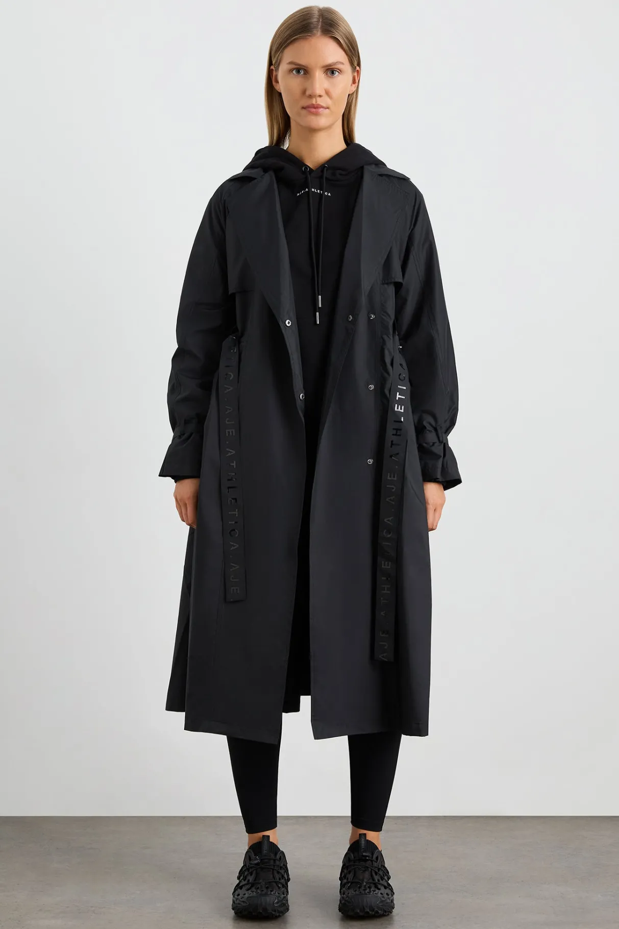 slim_fit_hoodie__4.webp Fashion Aje ATHLETICA Slim Fit Hoodie 709 Black