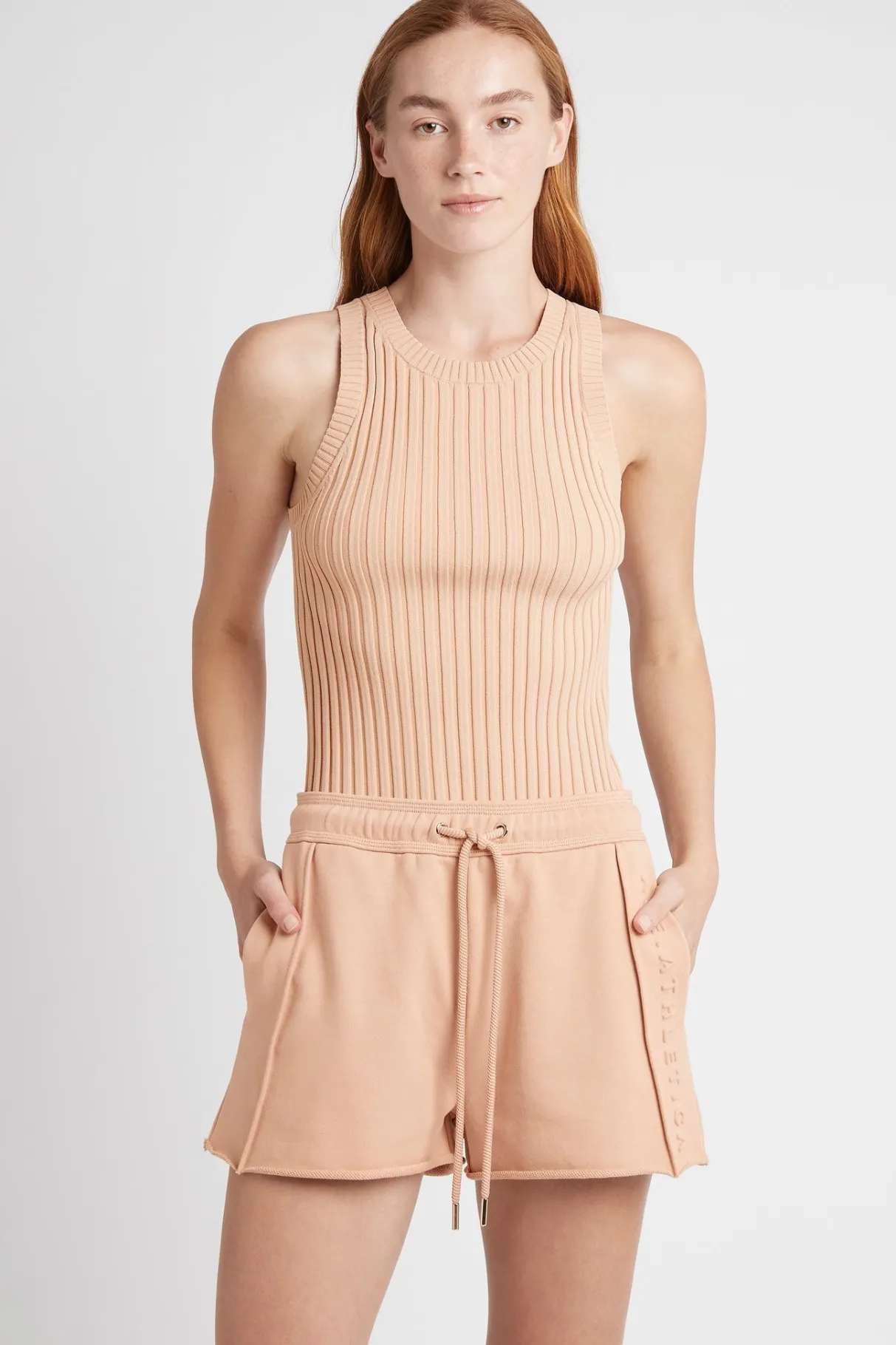 slim_knitted_tank__0.webp Outlet Aje ATHLETICA Slim Knitted Tank 107 Sand
