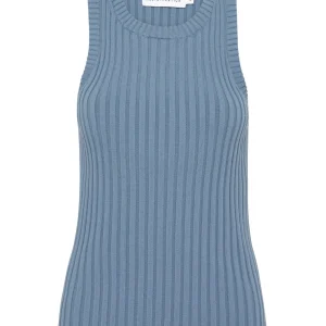 Sale Aje ATHLETICA Slim Knitted Tank 107 Storm Blue