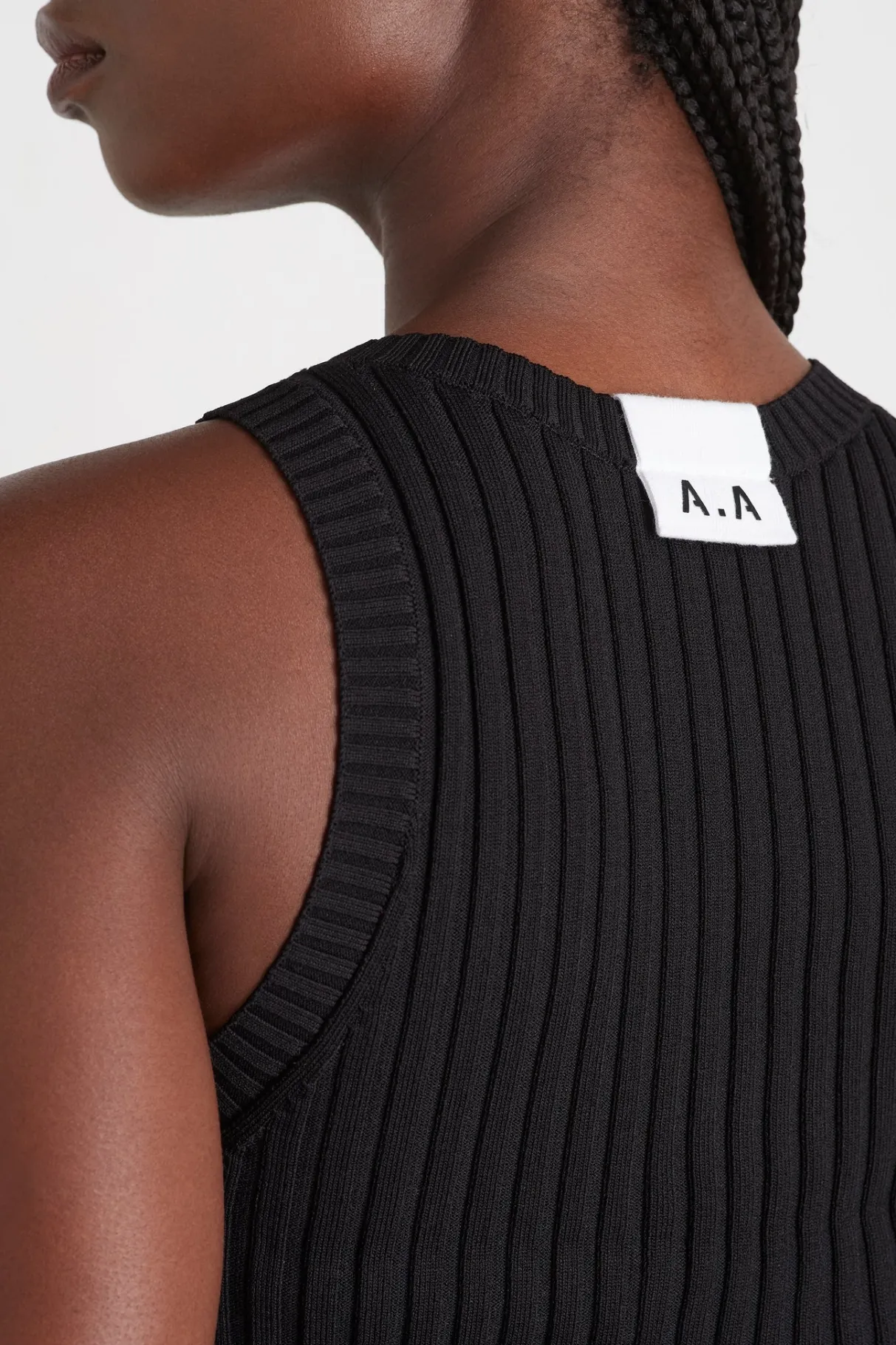 slim_knitted_tank__3-2.webp Clearance Aje ATHLETICA Slim Knitted Tank 107 Black