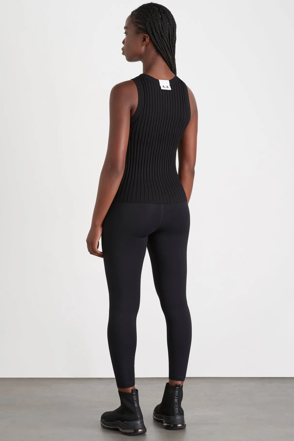 slim_knitted_tank__4-2.webp Clearance Aje ATHLETICA Slim Knitted Tank 107 Black