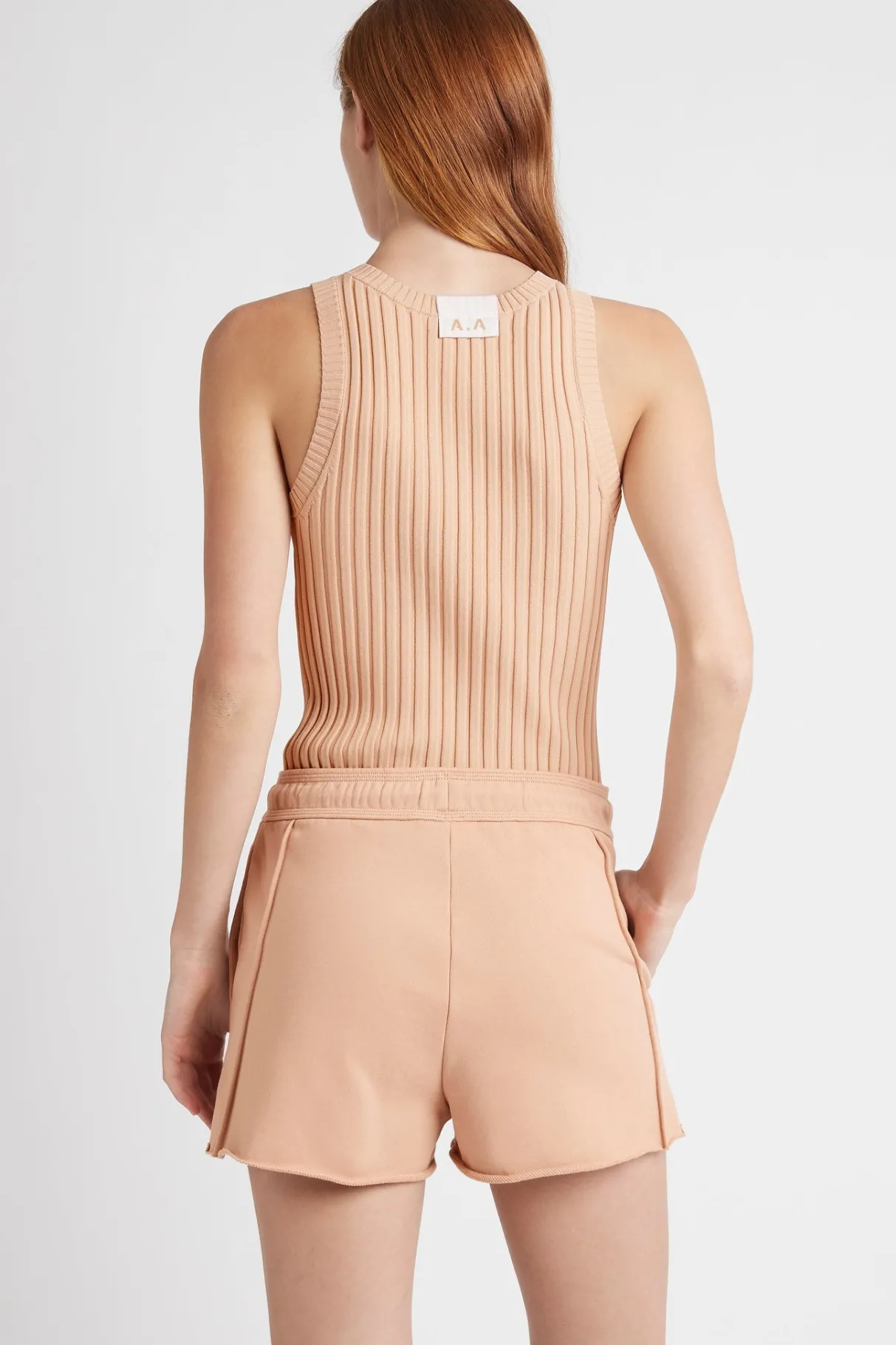 slim_knitted_tank__4.webp Outlet Aje ATHLETICA Slim Knitted Tank 107 Sand