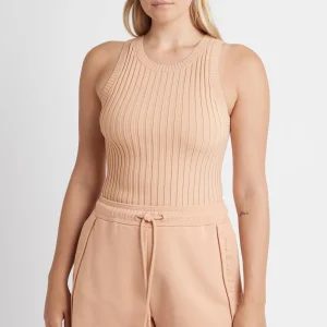 Outlet Aje ATHLETICA Slim Knitted Tank 107 Sand