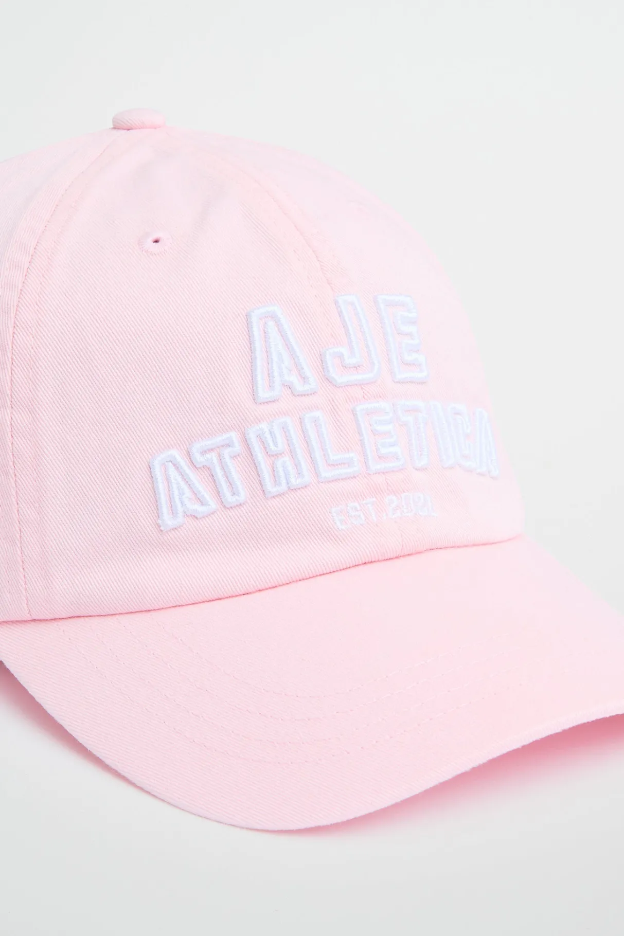soft_stacked_sports_cap__2.webp Clearance Aje ATHLETICA Soft Stacked Sports Cap 901 Icy Pink/White