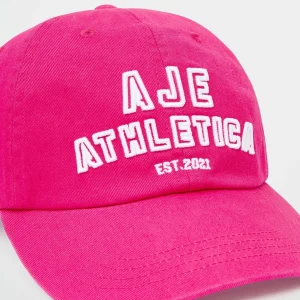 Cheap Aje ATHLETICA Soft Stacked Sports Cap 901 Power Pink/White