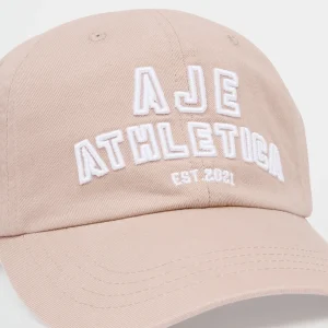 Best Sale Aje ATHLETICA Soft Stacked Sports Cap 901 Stone Beige/White