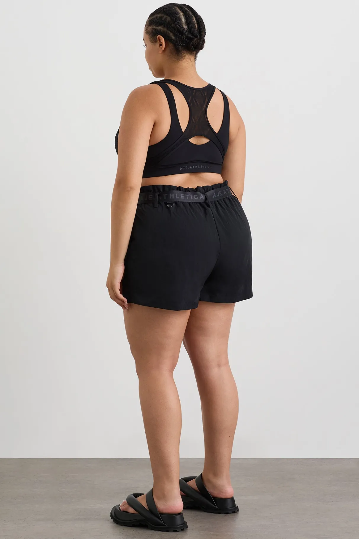 spiderback_logo_mesh_bra__15.webp Flash Sale Aje ATHLETICA Spiderback Logo Mesh Bra 369 Black