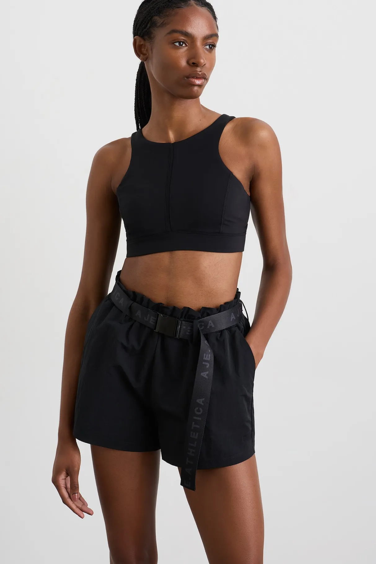spiderback_logo_mesh_bra__2.webp Flash Sale Aje ATHLETICA Spiderback Logo Mesh Bra 369 Black