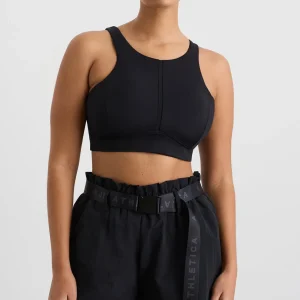 Flash Sale Aje ATHLETICA Spiderback Logo Mesh Bra 369 Black