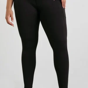 Clearance Aje ATHLETICA Spliced Legging 237 Black Limestone Beige