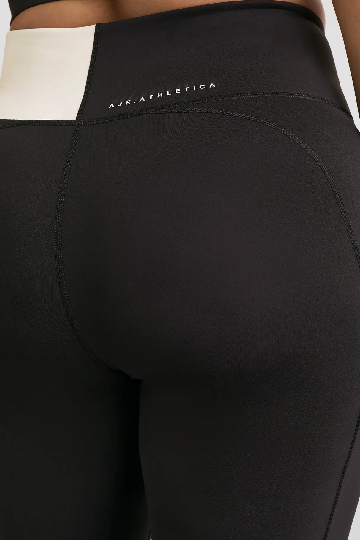 spliced_legging__13.webp Clearance Aje ATHLETICA Spliced Legging 237 Black Limestone Beige