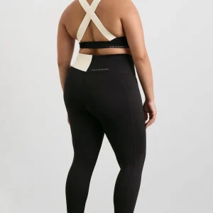 Clearance Aje ATHLETICA Spliced Legging 237 Black Limestone Beige
