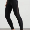 Clearance Aje ATHLETICA Spliced Mesh Legging 242 Black
