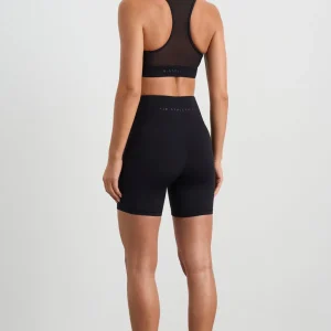 Discount Aje ATHLETICA Spliced Mesh Sports Bra 370 Black