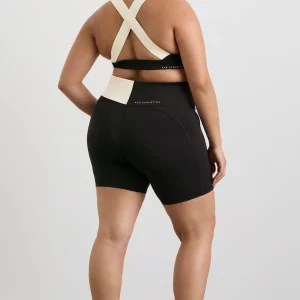 Outlet Aje ATHLETICA Spliced Sports Bra 305 Black Limestone Beige