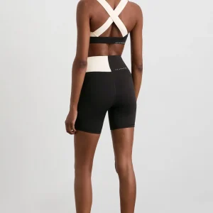 Outlet Aje ATHLETICA Spliced Sports Bra 305 Black Limestone Beige