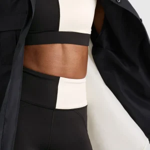 Hot Aje ATHLETICA Spliced Spray Shirt 427 Black Limestone Beige