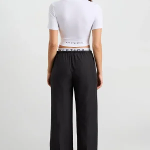 Hot Aje ATHLETICA Split Back Relaxed Pant 516 Black