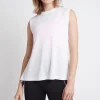 Shop Aje ATHLETICA Split Back Tank 111 White/White