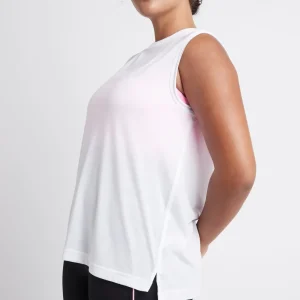Shop Aje ATHLETICA Split Back Tank 111 White/White