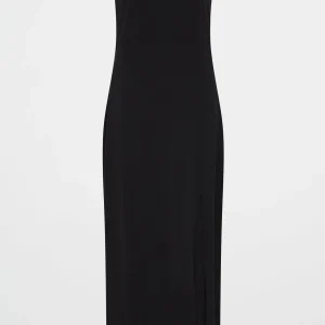 Sale Aje ATHLETICA Split Hem Jersey Dress 816 Black